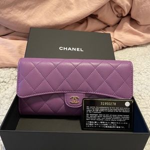 Chanel long wallet